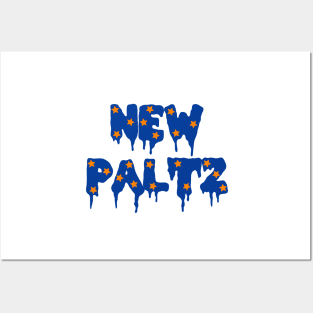 New Paltz Drippy Stars Posters and Art